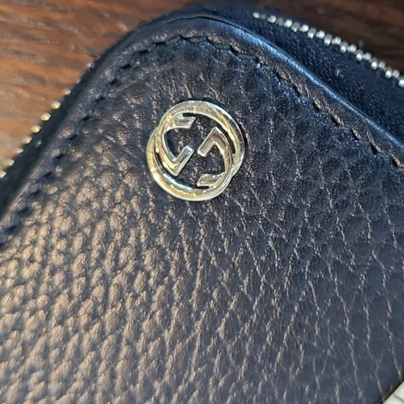 Gucci Betty Black Leather Long Wallet - Picture 2 of 13
